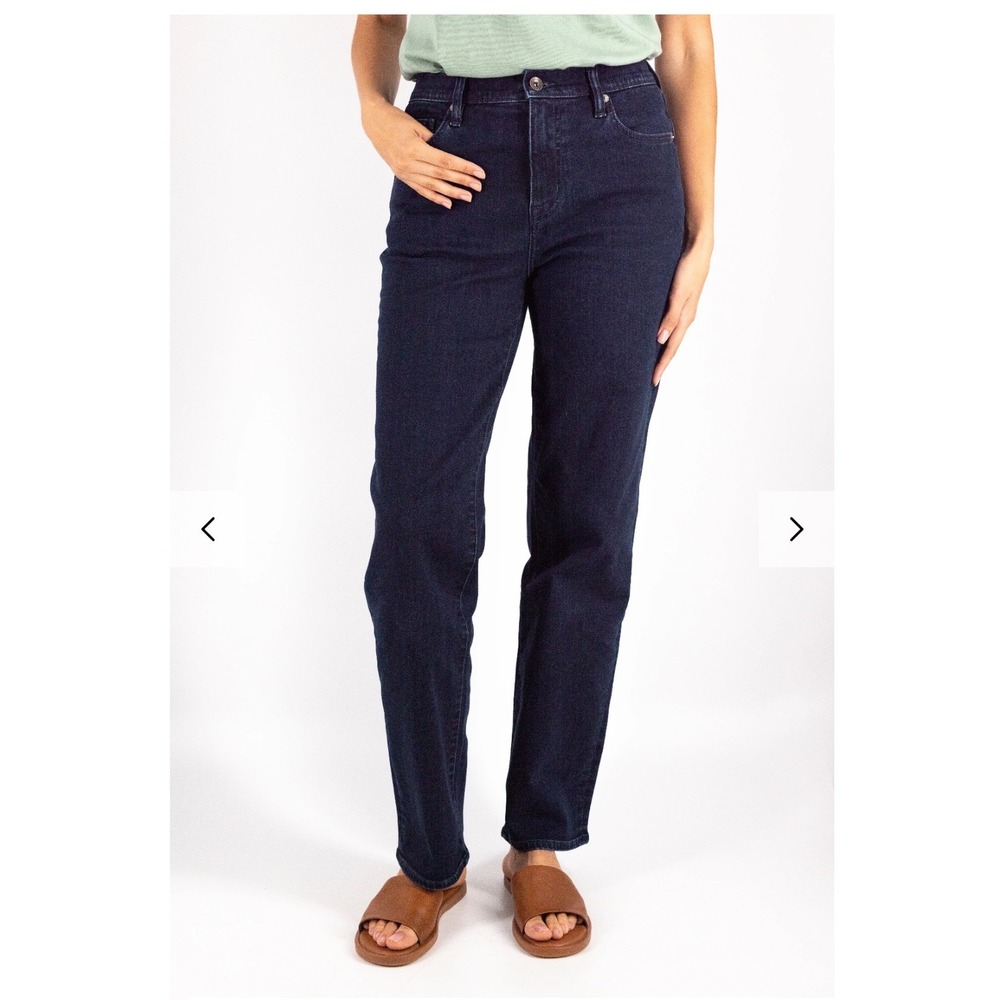 Devil-Dog Dungarees Dark Wash High Rise Straight Leg Jeans 28 Heritage Americana